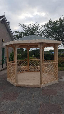 New Gazebo, Pergola and Planters for Ythanvale Care Home, Ellon